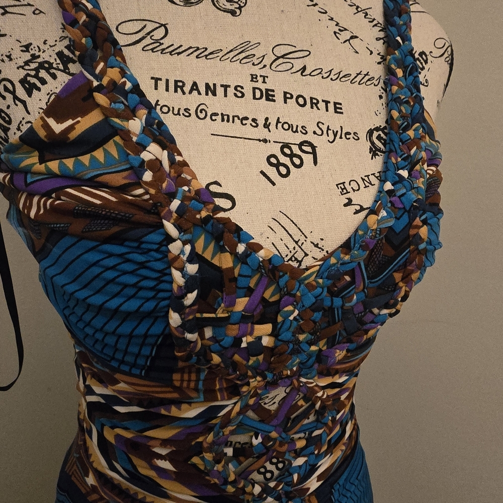 Sky clothing braided tank S - Picture 4 of 6